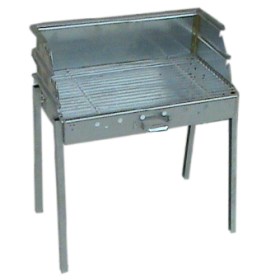 Ψησταριά μικρή γαλβανιζέ Portable