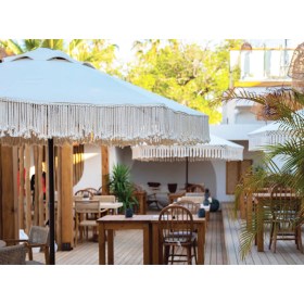 Επαγγελματική ομπρέλα valance makrame