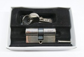 Κύλινδρος απλός 54mm μήκος με τρία κλειδιά, Κύλινδρος απλός, Κύλινδρος απλός 54mm, Κύλινδρος απλός με τρία κλειδιά